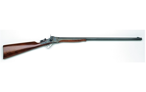 Chiappa Firearms Little Sharps, Single Shot, 22WMR, 24" Barrel, Color Case Finish, Hand Oiled Walnut Stock and Forend, 1 Round 920.187