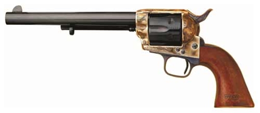 CIMARRON FIREARMS 7TH CAVALRY 45LC FS 7.5" CC/BLUED WALNUT PP514M00