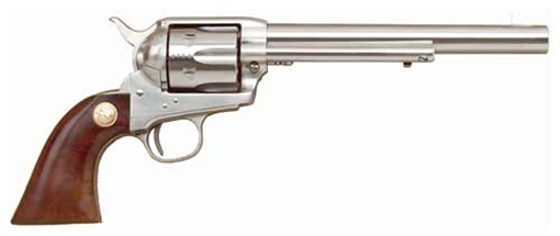 CIMARRON FIREARMS P-MODEL 45LC 7.5" PW FS STAINLESS WALNUT MP4502