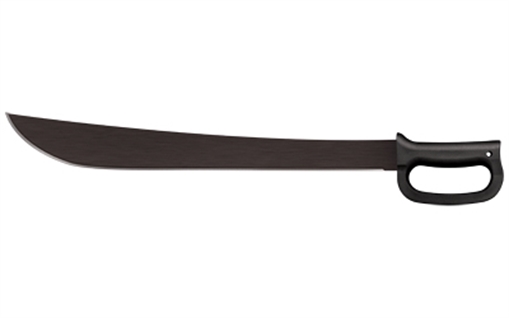 Cold Steel Latin, Machete, 65Mn Blade Steel, Sheath, 21", Polypropylene/Black CS-97AD21S