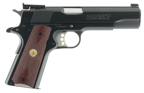 Colt 1911 Gold Cup National Match Series 70 .45 ACP, 5" Match Barrel, Target Sights, Blued, 8rd