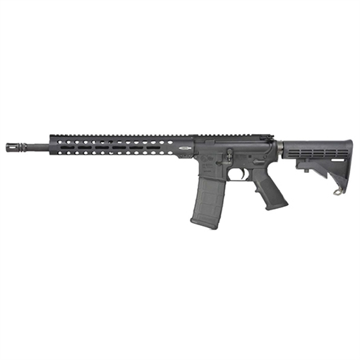 Colt's Manufacturing Trooper, Semi-automatic Rifle, AR, 223 Remington/556NATO, 16.1" Barrel, Threaded 1/2X28, Anodized Finish, Black, Centurion Arms Free Float M-LOK Handguard, A2 Grip, Collapsible Stock, 30 Rounds, 1 Magpul PMAG Magazine LE6920-R LE6920R