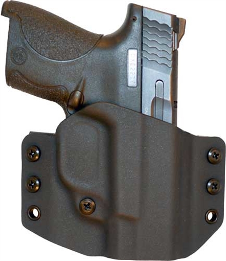 COMP-TAC WARRIOR HOLSTER OWB RH S&W 380 SHLD EZ BLACK! C708SW250RBKN