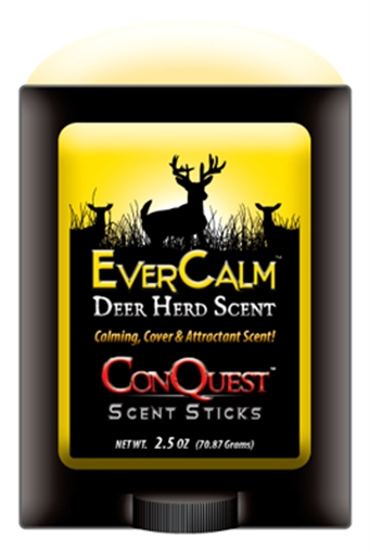 CONQUEST SCENTS DEER LURE EVER CALM DEER HERD 2.5OZ. STICK 1214