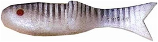 CREME LURES 21/2" LIT'L FISHIE 25/PK-WHT 2091-25