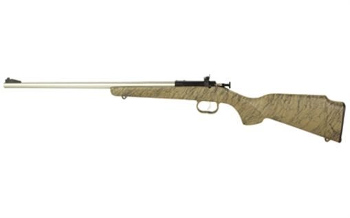 Keystone Sporting Arms Crickett, Bolt Action Rifle, Compact, 22 LR, 16.1" Barrel, Stainless Steel, Tan Stock, Single Shot KSA2443