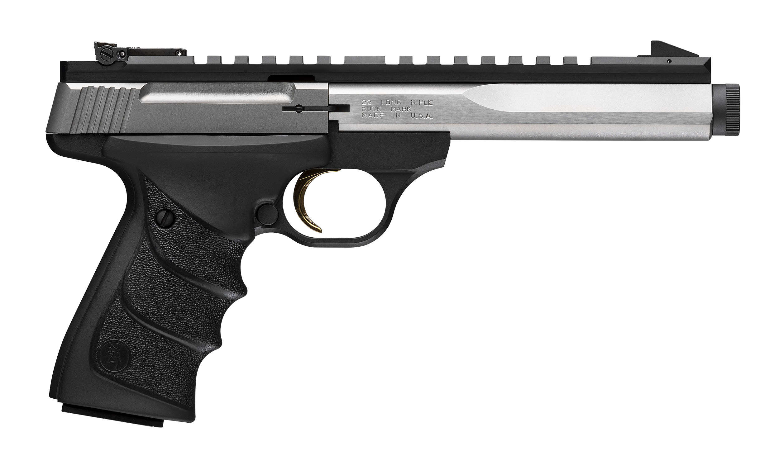 Browning Buck Mark Contour SR Pistol 051589490, 22 LR, 5.63in, Black URX Grips, Matte Black Finish, 10 Rds