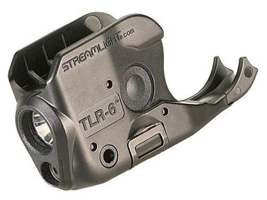 Streamlight TLR-6 Tactical Pistol Mount Flashlight 100 Lumen with Integrated Red Laser for Kimber Micro 9 - Black