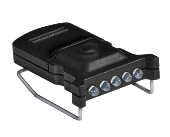 Cyclops Micro Black White LED’s Hat Light #CYC-MHC-W