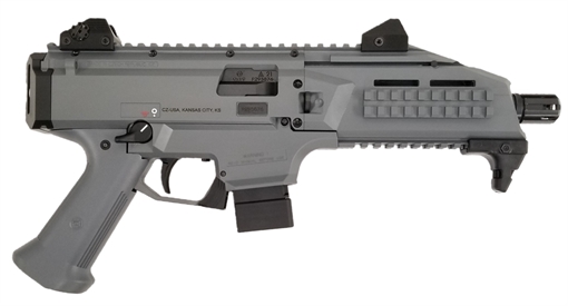 CZ Scorpion EVO 3 9mm Grey Semi-Automatic 10 Round Pistol 01356