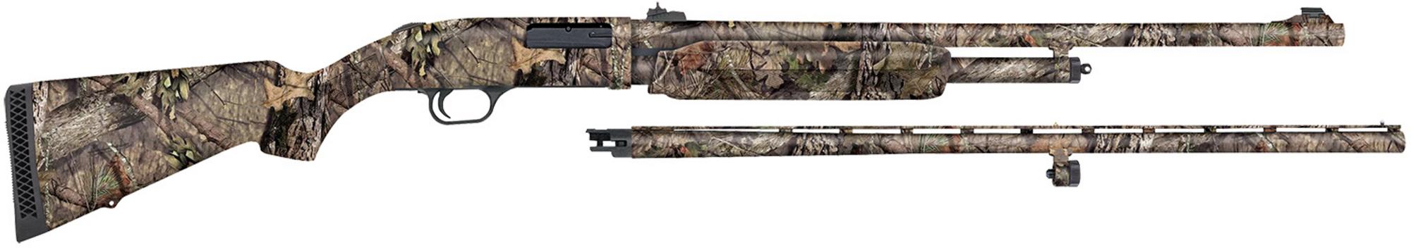 Mossberg 500 Field/Deer Shotgun 54183, 20 Gauge, 24"/26", 3" Chmbr, Mossy Oak Break-Up Country Synthetic Finish, 5+1