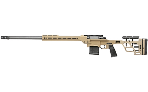 Daniel Defense Delta 5 Pro, Bolt Action Rifle, 6.5 Creedmoor, 26" Threaded Barrel, Matte Finish, Coyote Tan, Adjustable Stock, 10 Rounds, 1 Magazine 42-159-01088 4215901088