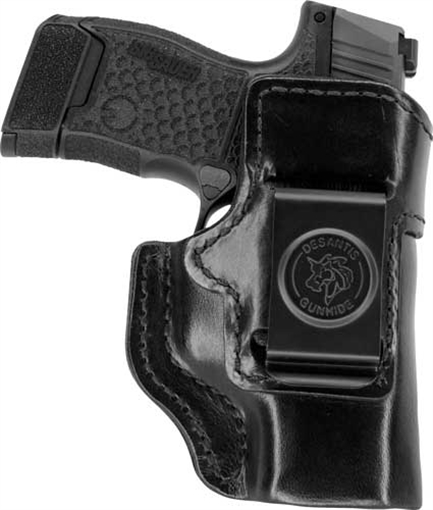 DESANTIS INSIDE HEAT HOLSTR RH IWB LEATHER M&P 380 SHLD EZ BL 127BA3AZ0