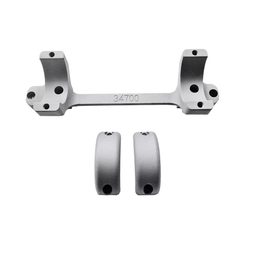 DNZ 1-Piece Gamer Reaper Scope Mount - Remington 700 Long Action High - Silver 33700