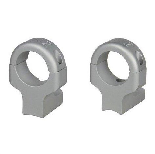 DNZ Game Reaper 2 Two-Piece Scope Mount - Browning A-Bolt Sako A7 Steyr Long & Short Action - 1" Medium Silver BA1M2S