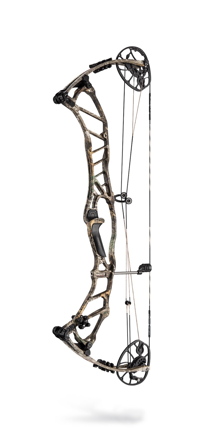 Hoyt Double XL Compound Bow 325 FPS Axle-To-Axle 35-3/4" Brace Height 7" Draw Lengths 26.5"-30" 29"-32" 31"-33"