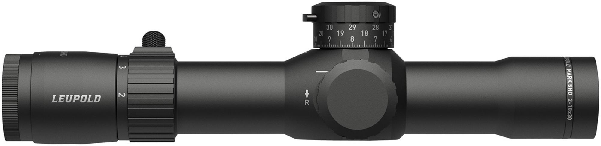 Leupold Mark 5HD FFP Rifle Scope 179702, 2-10x30mm, 35mm Tube, Matte Black, TMR Reticle
