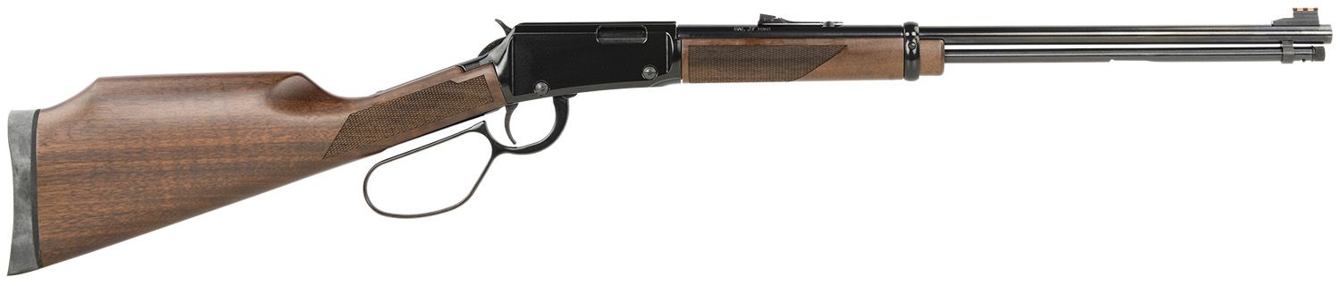 Henry Varmint Express Lever Action Rifle H001VL, 17 HMR, 20", Walnut Stock, Blued Finish, Large Loop, 11 Rds