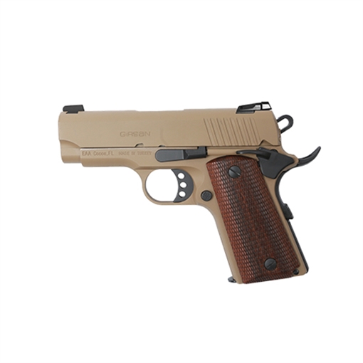 EAA GIRSAN MC1911SC 9MM 3.4 OFFICERS FDE 7RD 390047