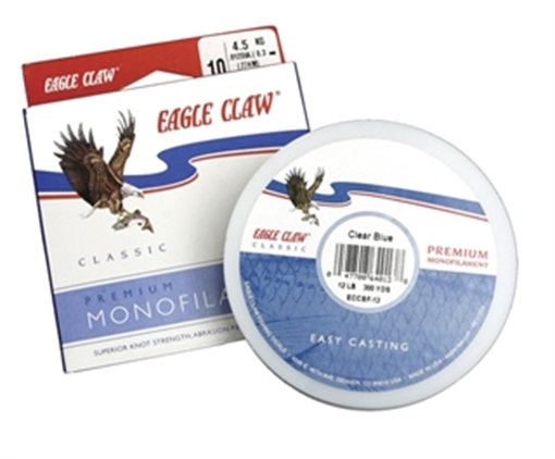 EAGLE CLAW CLASSIC MONO 8# CLEAR 670YD 09011-008