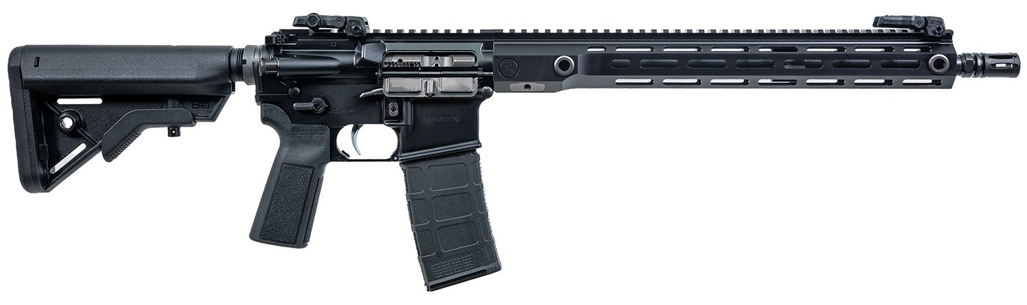 Watchtower Raider Rifle RDR55614BLK, 5.56 NATO, 14.50", Black Stock, 30 Rds