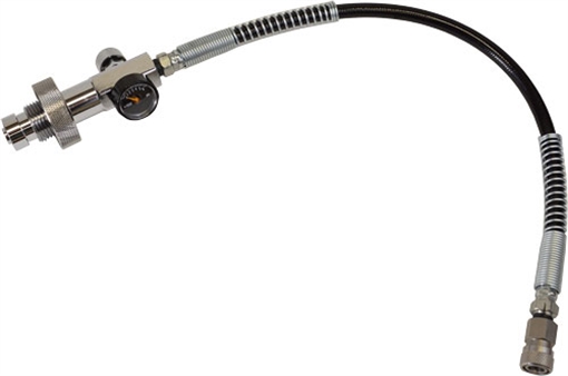 HATSAN TACTAIR PCP DIN FILL ADAPTER DIN CON COMPACT GUAGE HA91045