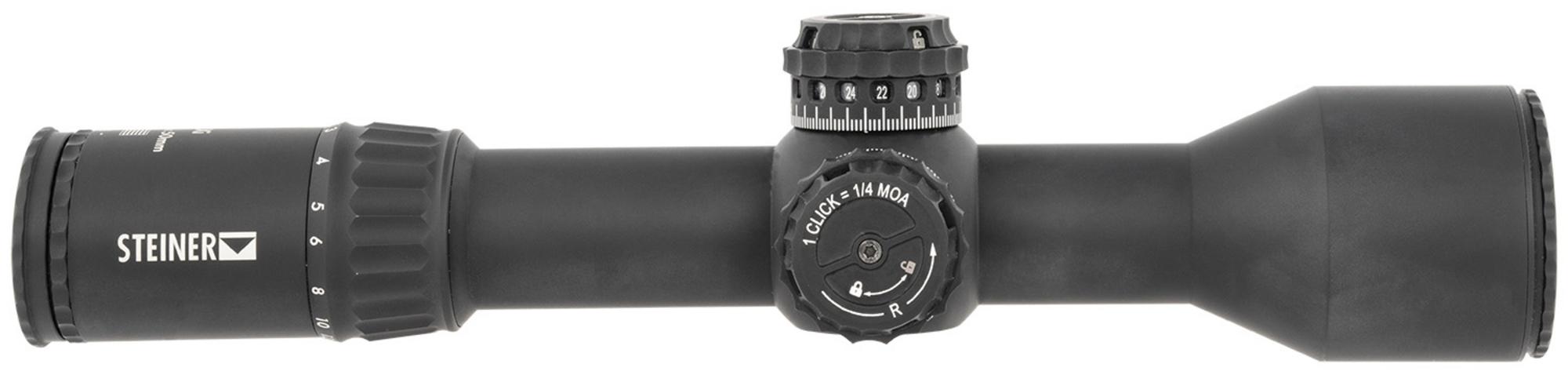 Steiner T6XI Rifle Scope 5117, 2.5-15x, 50mm Obj, 34mm Tube, Matte Black, Illuminated SCR MOA Reticle