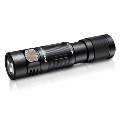 Fenix E05R Rechargeable Keychain Flashlight 400 Lumens Matte Black - FX-E05R-BLACK