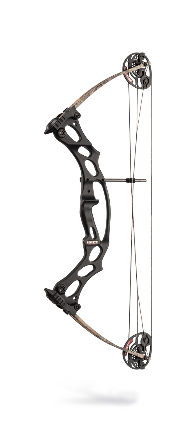 Hoyt FireShot Compound Bow 281 FPS Axle-To-Axle 29" Brace Height 6-5/8" Draw Lengths 18"-28"