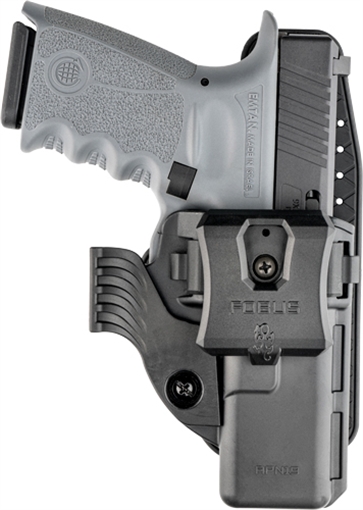 Fobus Handgun Holster OWB Paddle IWB Clip Wing & Sweatguard Appendix for Glock 19 19X 23 32 45 Black Ambi APN19JPWG