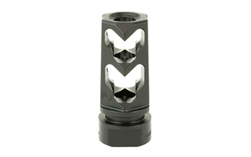 Fortis Manufacturing, Inc. Muzzle Brake, 9MM, 1/2X36, Black Finish 9MM-MB-BLK-36