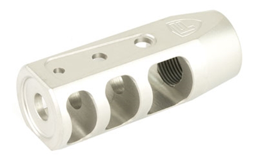 Fortis Manufacturing, Inc. RED Muzzle Brake, 5.56MM, Stainless Steel Finish F-REDSS