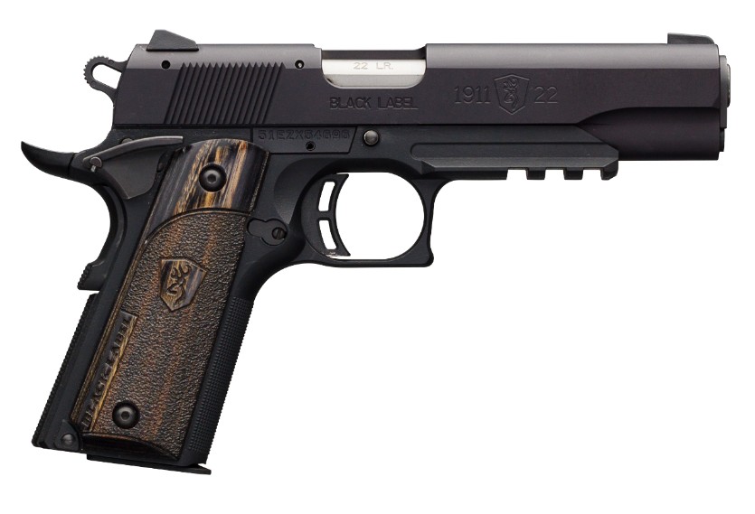 Browning 1911-22 Black Label Full Size w/ Rail .22 LR Semi-Automatic Pistol #05186490
