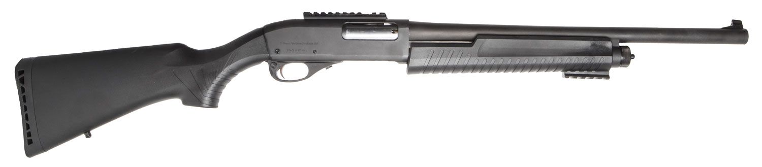 American Tactical MB3 R Pump Shotgun ATIGMB3R, 18.50", 3" Chmbr, Black Synthetic Stock, 4 Rds
