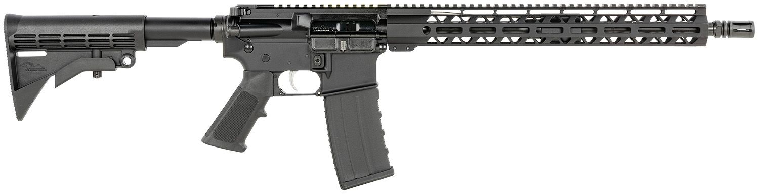 Anderson Manufacturing Dark Horse Rifle B2K869A034, 5.56x45mm NATO, 16", 6 Position Black Synthetic Stock, 30 Rds