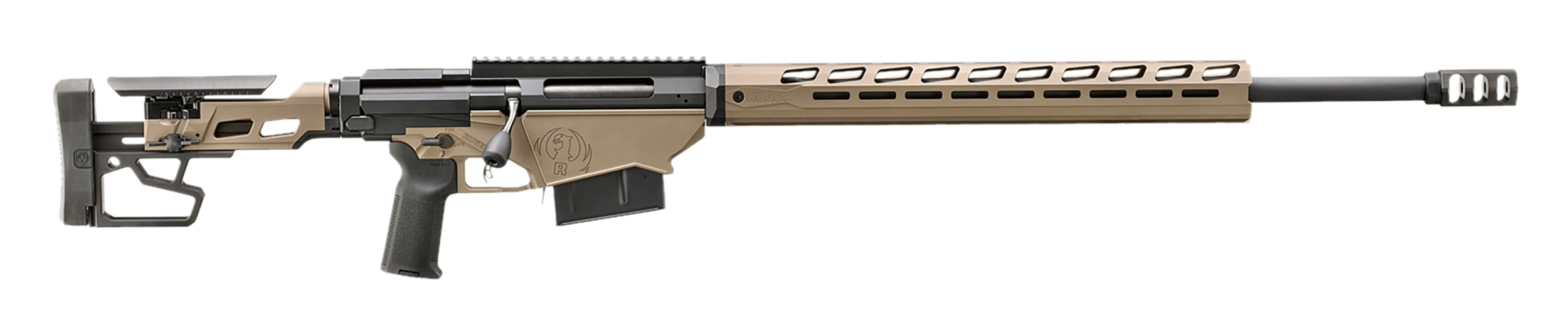 Ruger Precision Rifle 18096, 338 Lapua Mag, 26", Adj Folding Stock, 10 Rds