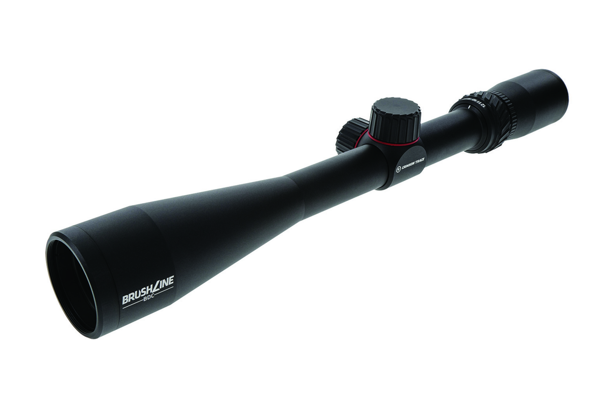 Crimson Trace Brushline Rifle Scope 0101560, 4-12x, 40mm Obj, 1" Tube, Black, BDC Reticle