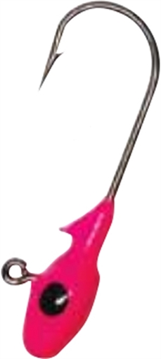 GENE LAREW 1/24oz MO GLO JIG HEAD PINK 10BG BG124MGH06-10