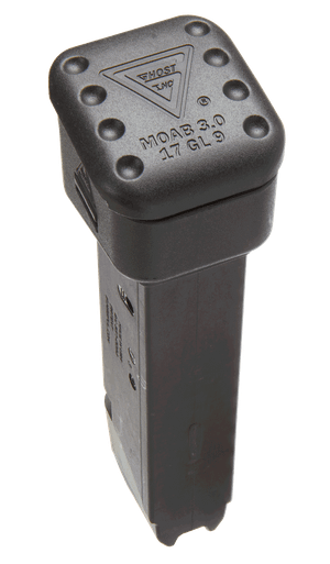 Ghost Inc. Mother of all Baseplates + 6 MOAB for Magpul PMAG 17 GL9 Magazines - Matte Black