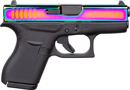 GLOCK 42 380 6RD RAINBOW DAV-12467
