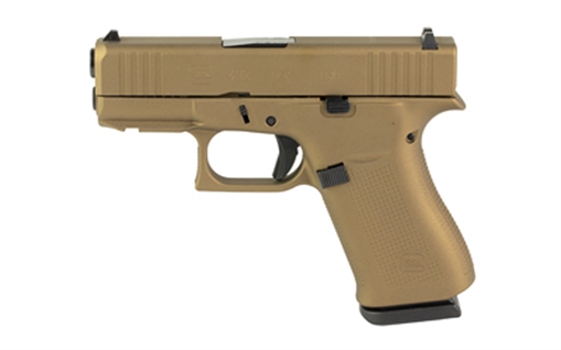 GLOCK 43X 9MM 10RD BB FRONT RAIL UX4350204FRN-BB