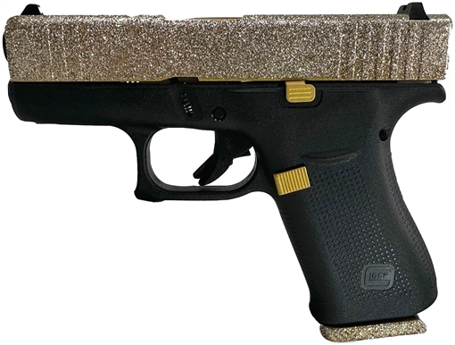 GLOCK 43X 9MM GLITTER GUNZ MIDAS PX4350201MID