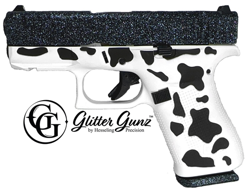 GLOCK 43X MOS 9MM 3.41 GLITTER GUNZ TACTI COW PX4350201FRMOSTCOW
