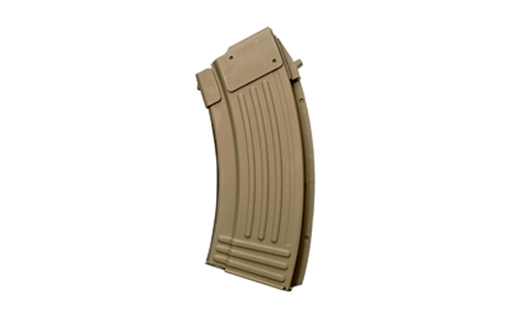 Global Ordnance Magazine, 7.62X39, 20 Rounds, Fits AK-47, Flat Dark Earth 810091157435