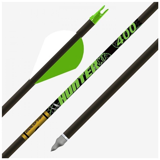 Gold Tip Gold Tip Hunter XT Arrows 340 Raptor Vanes 6 pk. HXT340A26