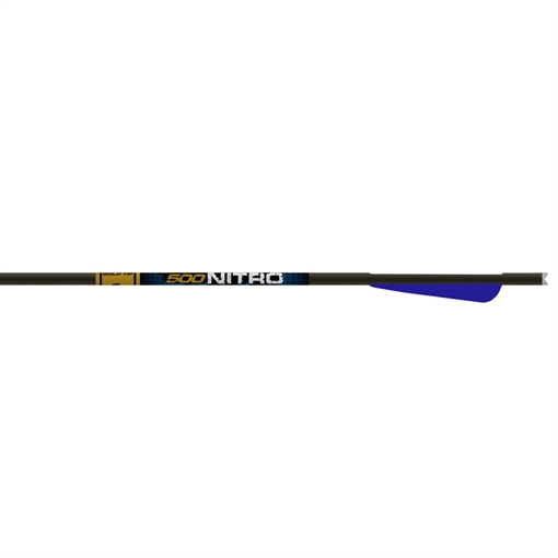 Gold Tip Nitro Crossbow Bolt 22in - Moon Nocks - 4in Duravanes - 1/2dz 6/pk NI22MA46