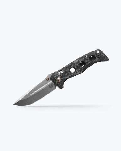 Benchmade 275-05 Sibert Adamas AXIS Lock 3.78" CPM MagnaCut Marbled Carbon Fiber - 275-05