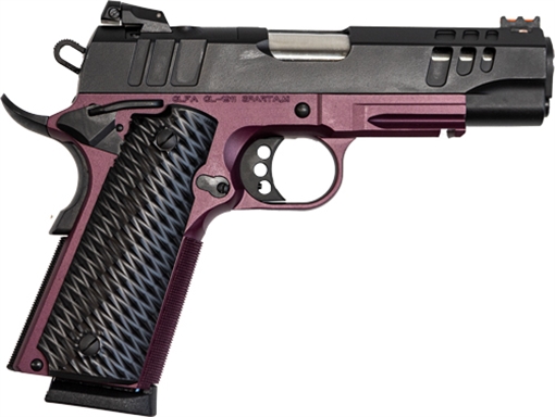 GREAT LAKES FIREARMS 1911 PISTOL 45ACP 4.25" BLACK SLIDE BLACK CHERRY FRAME GL1911-45CSS CHY