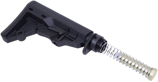 GUNTEC USA AR15 TACTICAL ENTRY STOCK SET BLACK GEN 2 TESG2