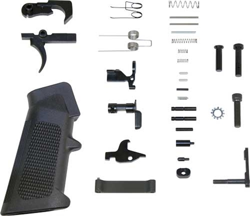 GUNTEC USA COMPLETE LOWER PARTS KIT AR15 WITH A2 PISTOL GRIP LPK-A2